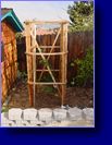 Overbuilt cage South yard  04/12/04